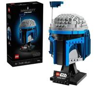 Shein LEGO Star Wars 75408 Casco de Jango Fett - Kit de Maquetas para Adultos del Mandaloriano - Soporte, Placa de Identificación y Telémetro Ajustable - Re