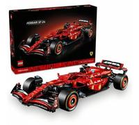 Shein LEGO Technic Coche Ferrari SF-24 F1 Maquetas para Construir para Adultos, Vehículo de Carreras Rojo para Coleccionar, Regalo para Hombres y Mujeres, P