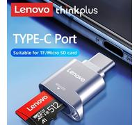 Shein Lenovo micro Lector de tarjetas SD , USB C a Lector de tarjetas SD , Type C Tf tarjeta de memoria lector con USB C a USB Adaptador , USB OTG Lector de