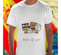 Shein Less of me camiseta para hombre moda casual transpirable cómoda verano nueva oferta especial exclusiva camiseta ligera elegante