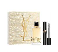 Shein Libre Eau De Parfum 50 ml And Lash Clash Mascara Gift Set - Perfume Gift Set, Long-Lasting, For Women, Floral, Black, Suitable For Daily Makeup Routin