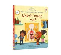Shein Libro con solapas de Usborne: ¿Qué hay dentro de mi Body? Educación infantil en inglés, libro de cartón, material de lectura informativo de preguntas