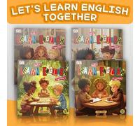 Shein Libro de Actividades Aprender Inglés Juntos - Práctica de Lectura Basada en Historias, Acumulación de Fonética y Vocabulario, Conversaciones Simples y