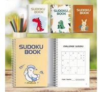 Shein Libro de rompecabezas de Sudoku: Entrenamiento mental para todas las edades - El regalo perfecto para Navidad u Halloween - Portada blanca, tapa bland
