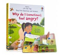 Shein Libro educativo de divulgación científica con solapas "¿Por qué (a veces) me siento enojado?", libro de lectura para la hora de acostarse en inglés co