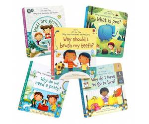 Shein Libro interactivo Usborne con solapas Primeras preguntas y respuestas Libro de actividades para niños Libro de aprendizaje temprano en inglés, Libro d