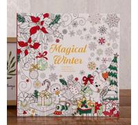 Shein Libro para colorear de Navidad para adolescentes y niños - Magia del invierno: Colorea en un mundo invernal