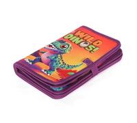 Shein Libro táctil de dinosaurios realistas, un elemento esencial para la educación temprana de bebés de 0 a 6 años, con experiencia multitextural y cartón