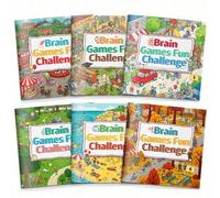 Shein Libros de actividades de juegos mentales divertidos, retos y juegos de lógica, laberintos, busca las diferencias y desafíos visuales, páginas temática