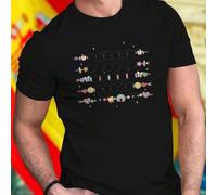 Shein LIGHTS CAMERA ACTION SMILE Camiseta Hombre Moda Casual Cómoda Juvenil Regalo Ideal Alta Calidad y Confort Estilo Moderno Promoción Exclusiva Oferta Es