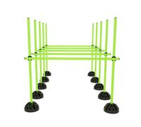 Shein LILIIN Conjunto de postes de salto de agilidad Postes de entrenamiento Conjunto de postes multifuncionales para entrenamiento de condición, potencia d