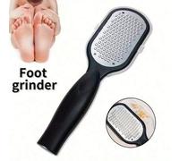 Shein Limador de pies, eliminador de callosidades y durezas, cuidado profesional de pedicura, lima de acero inoxidable apta para pies húmedos y secos