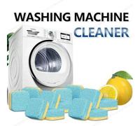 Shein Limpiador multiusos con aroma a limón para lavadora: limpieza profunda y desodorización para lavadoras de carga frontal y superior