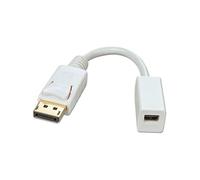 Shein Lindy 41060 adaptador de cable de vídeo 0,15 m DisplayPort Mini DisplayPort Blanco