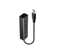 Shein Lindy 43324 hub de interfaz USB 3.2 Gen 1 (3.1 Gen 1) Type-A 5000 Mbit/s Negro