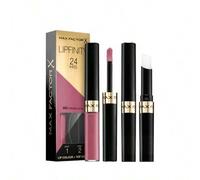 Shein Lipfinity Liquid Lipstick 22 Forever Lolita Duo Set Set - Liquid Lipstick, 24-Hour Long Wear, For Women, Forever Lolita, Suitable For Daily Office Wea