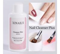 Shein Líquido desengrasante para uñas de 60 ml, 1 botella, removedor de exceso de esmalte de gel de capa pegajosa de superficie, acetona para secado rápido,