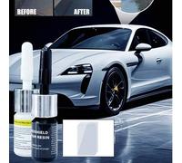 Shein Líquido reparador de grietas en el cristal del coche, reparador de arañazos en el parabrisas, kit de herramientas adhesivas sellantes para reparar gri