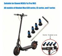 Shein Llave incluida Tornillos de la tija del manillar del scooter - Compatible con Xiaomi M365, Ninebot Max G30, ES/F Series Scooters eléctricos Tornillos
