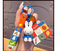 Shein Llavero clásico de MIFFY - ¡Icónico encanto de conejo holandés! El diseño minimalista se encuentra con la utilidad diaria, perfecto para llaves, acces