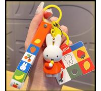 Shein Llavero clásico de MIFFY - ¡Icónico encanto de conejo holandés! El diseño minimalista se encuentra con la utilidad diaria, perfecto para llaves, acces