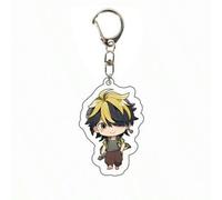 Shein Llavero colgante de acrílico con decoración de bolso de dibujos animados del anime Tokyo Revengers con los personajes Takemichi Hanagaki, Hinata Tachi
