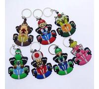 Shein Llavero/colgante de personaje de Bubble Dragon, Luigi, Rosalina, Seta, diseño de dibujos animados lindos, adecuado para mochilas y regalos de fiesta,