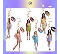 Shein Llavero con forma de persona/Llavero de Kpop, llavero con forma humana, mercancía de fans de Kpop, llavero lindo, llavero exquisito, llavero de 8 cm,