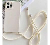 Shein Llavero, cuerda de identificación compatible con iPhone 16/16Pro/16Promax/16E, estuche de teléfono de silicona antigolpes con cuerda de identificación