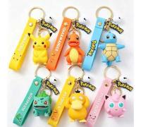 Shein Llavero de la Serie Pokémon, Colgante de Peluche Pokémon con Licencia Oficial, Incluye Estilos de Squirtle y Jigglypuff, Juguete Adorno Colgante de Pe