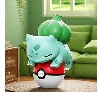 Shein Llavero de peluche de Poké Ball que brilla en la oscuridad - Pikachu, Eevee, Squirtle, Psyduck, Charmander y Bulbasaur | Decoración para coche/escrito