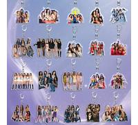 Shein Llavero KATSEYE, Sophia, Lara, Chanelle, Daniela, Yoonchae, Manon, Mercancía de fans de Kpop, Nuevo álbum y canciones, Mercancía de ídolos, Regalo par