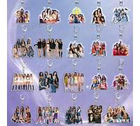 Shein Llavero KATSEYE, Sophia, Lara, Chanelle, Daniela, Yoonchae, Manon, Nuevo álbum y canciones, Mercancía de fans de Kpop, Llavero acrílico 2D, Artículos