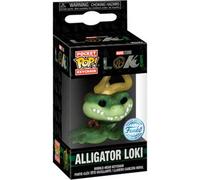 Shein LLAVERO POCKET POP MARVEL LOKI ALLIGATOR LOKI - Llavero Licencia Oficial - Diseño Exclusivo - Duradero y Resistente - Regalo Perfecto - Ligero y Compa