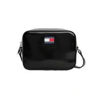 Shein Logo Badge Glossy Women's Camera Bag Black