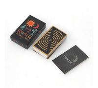 Shein L'ORACLE G E Tarjetas del Oráculo del Sol y la Luna con instrucciones en papel, juguete misterioso exquisito adecuado para principiantes, con una supe