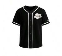 Shein Los Angeles Lakers Men's T-shirts Black