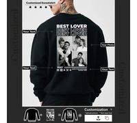 Shein Los sudaderas gruesas personalizadas con tu foto impresa son regalos perfectos para cualquiera a quien quieras dárselos, un elemento esencial para el
