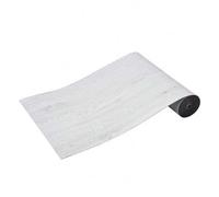 Shein Losetas de vinilo autoadhesivas de 990 x 60 cm, 1,5 mm de grosor, autoadhesivas, veta de madera gris claro, para bricolaje, para cocina, comedor, dorm