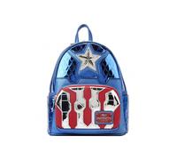 Shein Loungefly Marvel Shine Capitán América - Bolso de Hombro con Doble Correa, Multi