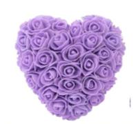 Shein Love Heart Rose PE Flower For Valentine's Day Gift Home Room Decoration Marriage Birthday Decor DIY New Year's Wedding love