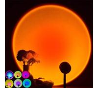 Shein Luz de proyección de arcoíris del atardecer de 1 pieza desde la fotografía de la atmósfera como luz nocturna para la decoración del hogar