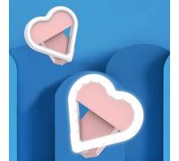 Shein Luz de relleno Selfie de teléfono móvil videoconferencia en vivo amor corazón