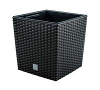 Shein Maceta Rato 15,8 litros con cubilete para plantar en color Gris Oscuro 26,2 x 26,2 x 26,6 cm. ArtPlast. Envío gratuito en 24/48 horas
