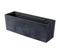 Shein Maceta URBI CASE BETON EFFECT , Con depósito, dimensiones (mm) 580x180x195, color Antracita