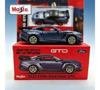 Shein Maisto 1:64 2025 Ford Mustang GTD Coche de Modelo de Metal, Coche de Aleación de Alta Calidad, Neumáticos de Goma, Coche de Juguete Coleccionable para