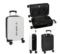 Shein Maleta Cabina Maleta de viajes REAL Madrid ABS 55 cm. 4 Ruedas Safta oficial garantizado calidad de confianza