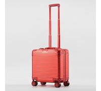 Shein Maleta con marco de aleación de aluminio y magnesio, práctica y compacta para negocios, fotografía y viajes, caja de código, maleta de carrito de alum