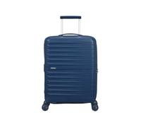 Shein Maleta de cabina american tourister fastforward spinner expansible 55cm/ 55x40x23cm/ 4 ruedas/ azul marino