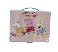 Shein Maletín Actividades Peppa Pig Super Cool Friends 44 Piezas Entrega 24/48 Horas - Envío Desde España